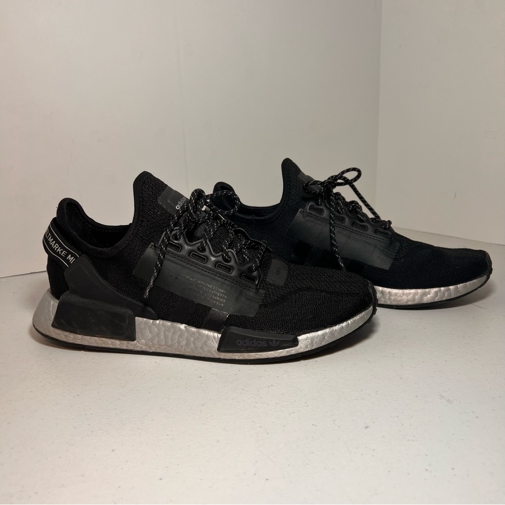 Adidas NMD Black Silver Shoes Mens Size 11